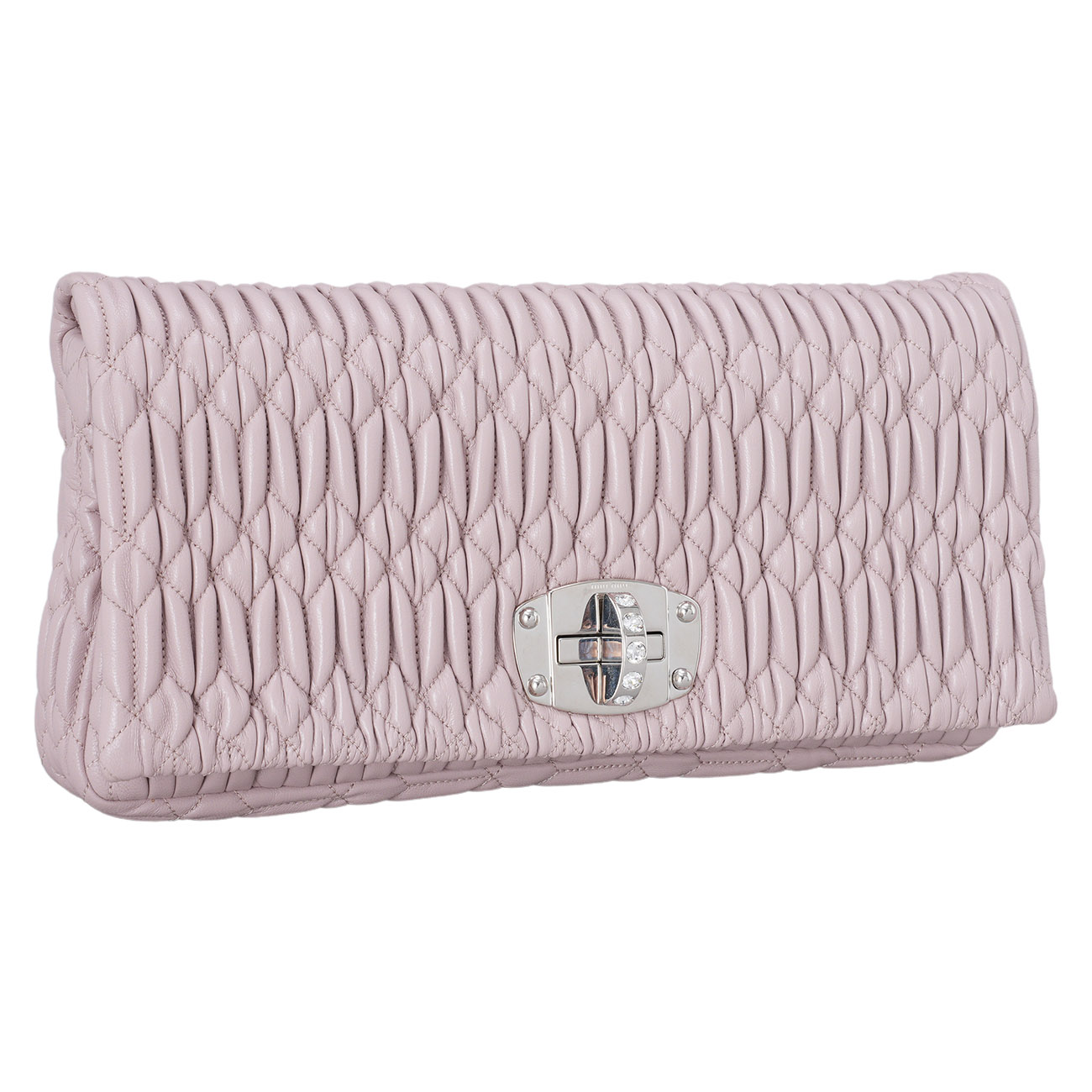 MIU MIU(USED)미우미우 마테라쎄 크리스탈 숄더백